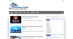 Desktop Screenshot of mustang-spirit.org