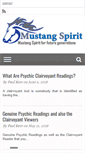 Mobile Screenshot of mustang-spirit.org